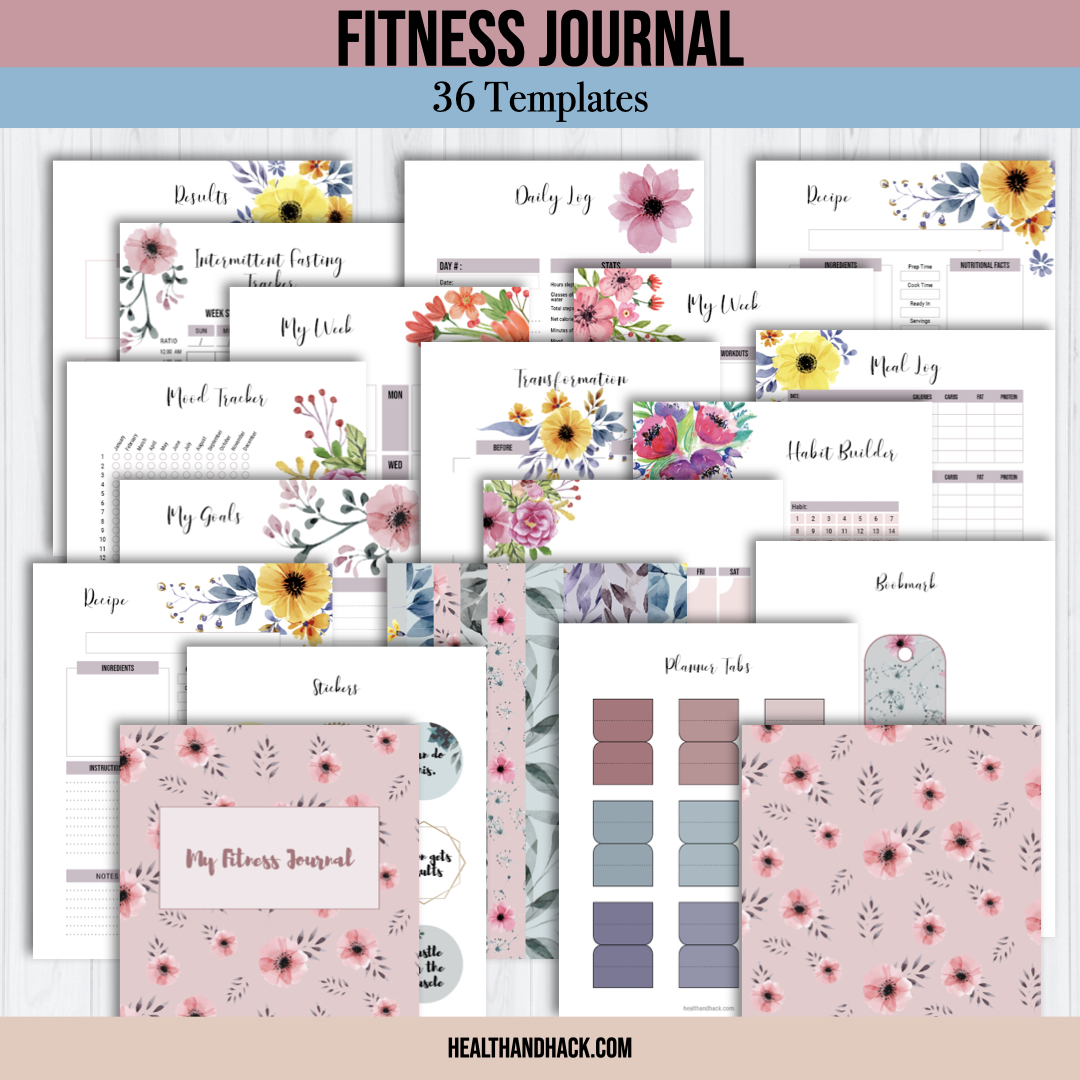 FREE Printable Fitness Journal